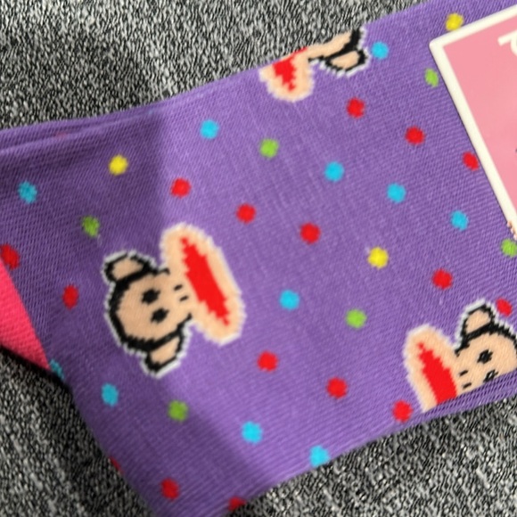 Paul Frank Purple and Pink Socks for women - Picture 4 of 4